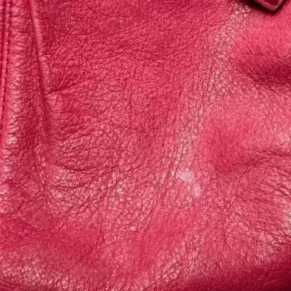 Coach Ashley Crossbody Swingpack Leather Raspberry Pink Shoulder Bag - Picture 4 of 13